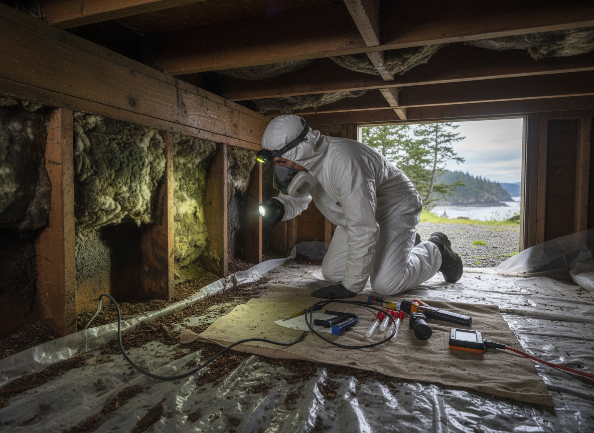How To Check Crawl Spaces For Hidden Mold On Camano Island