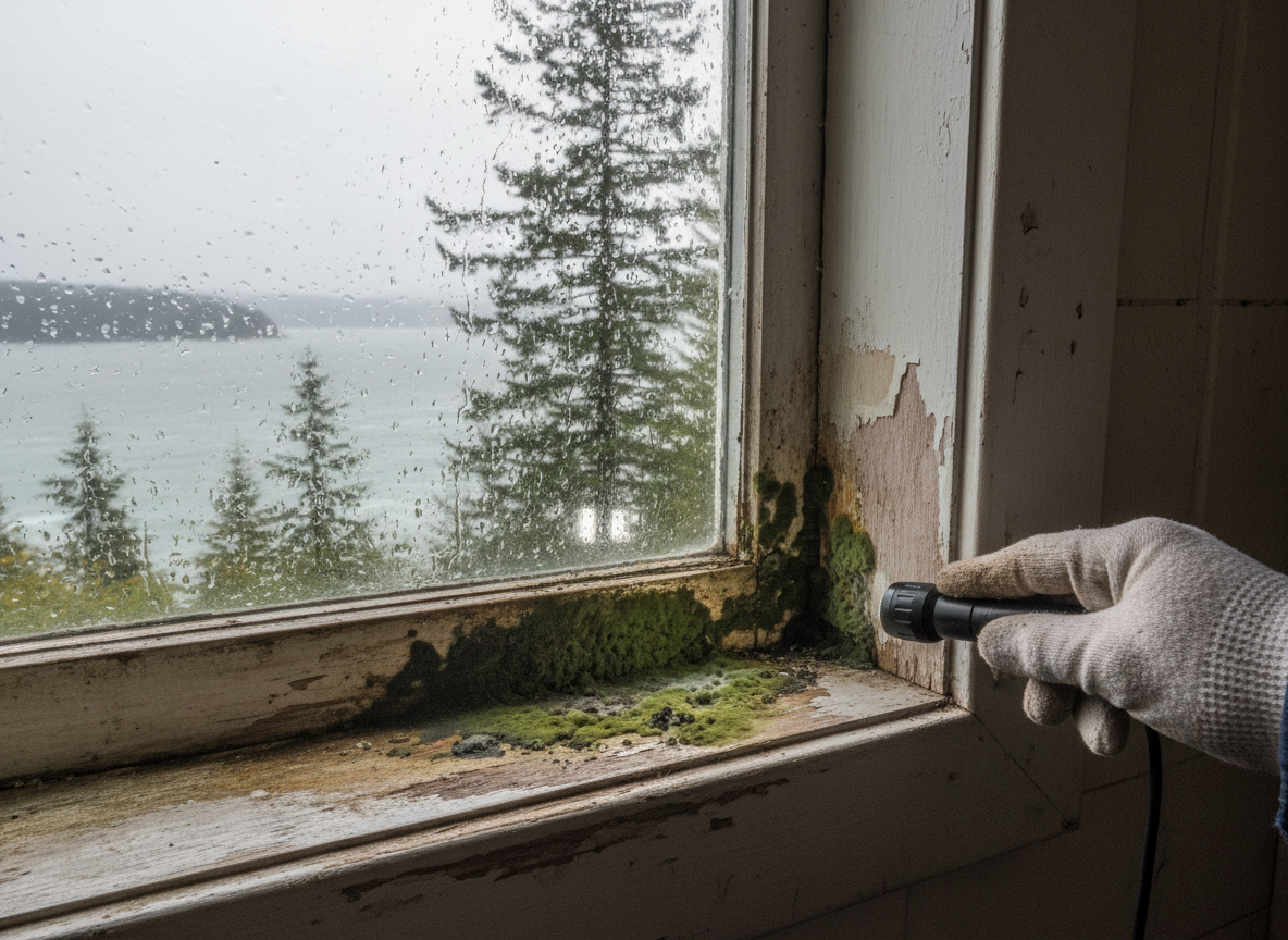 Recognizing Mold After Heavy Winter Rains On Camano Island