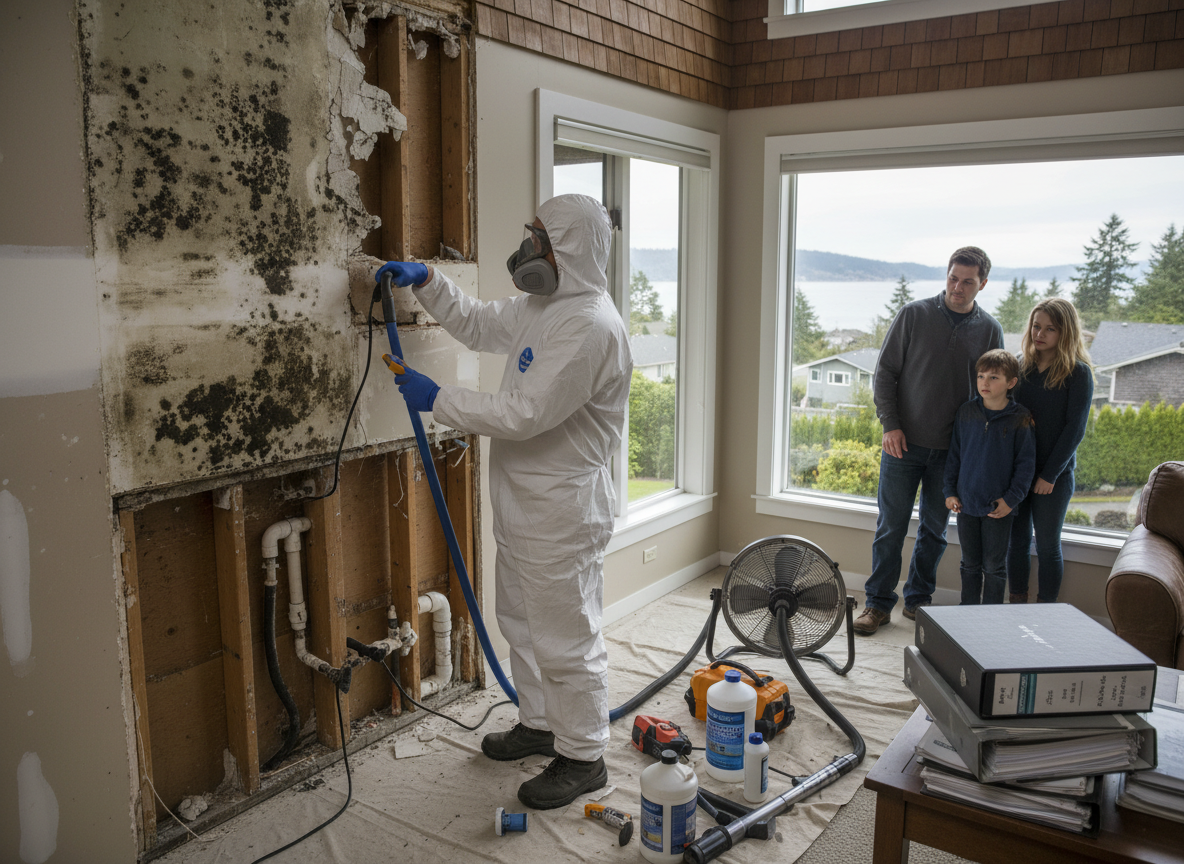 What Influences Mold Remediation Costs In Camano Island Homes