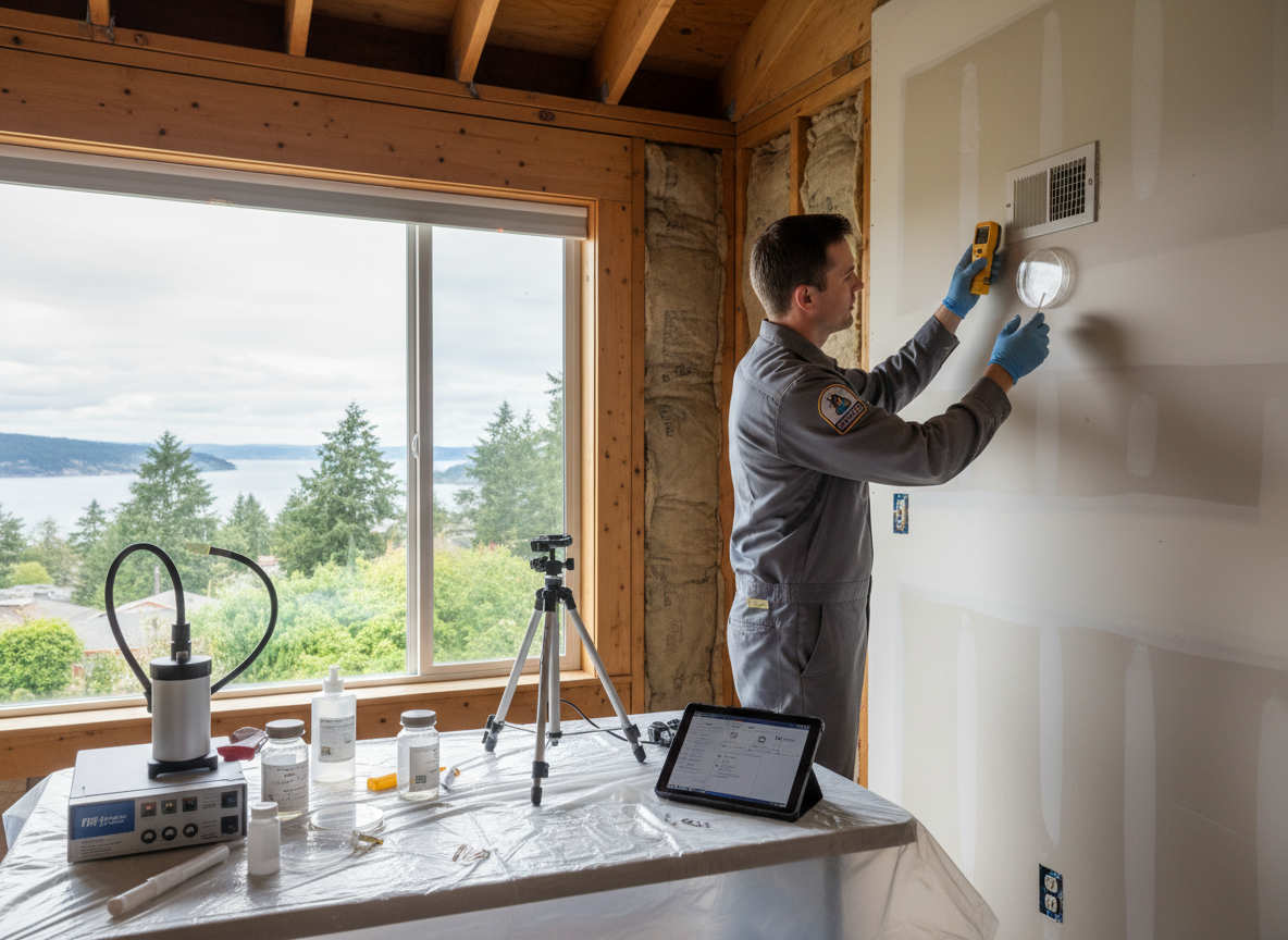 Air quality and mold testing in Camano Island,