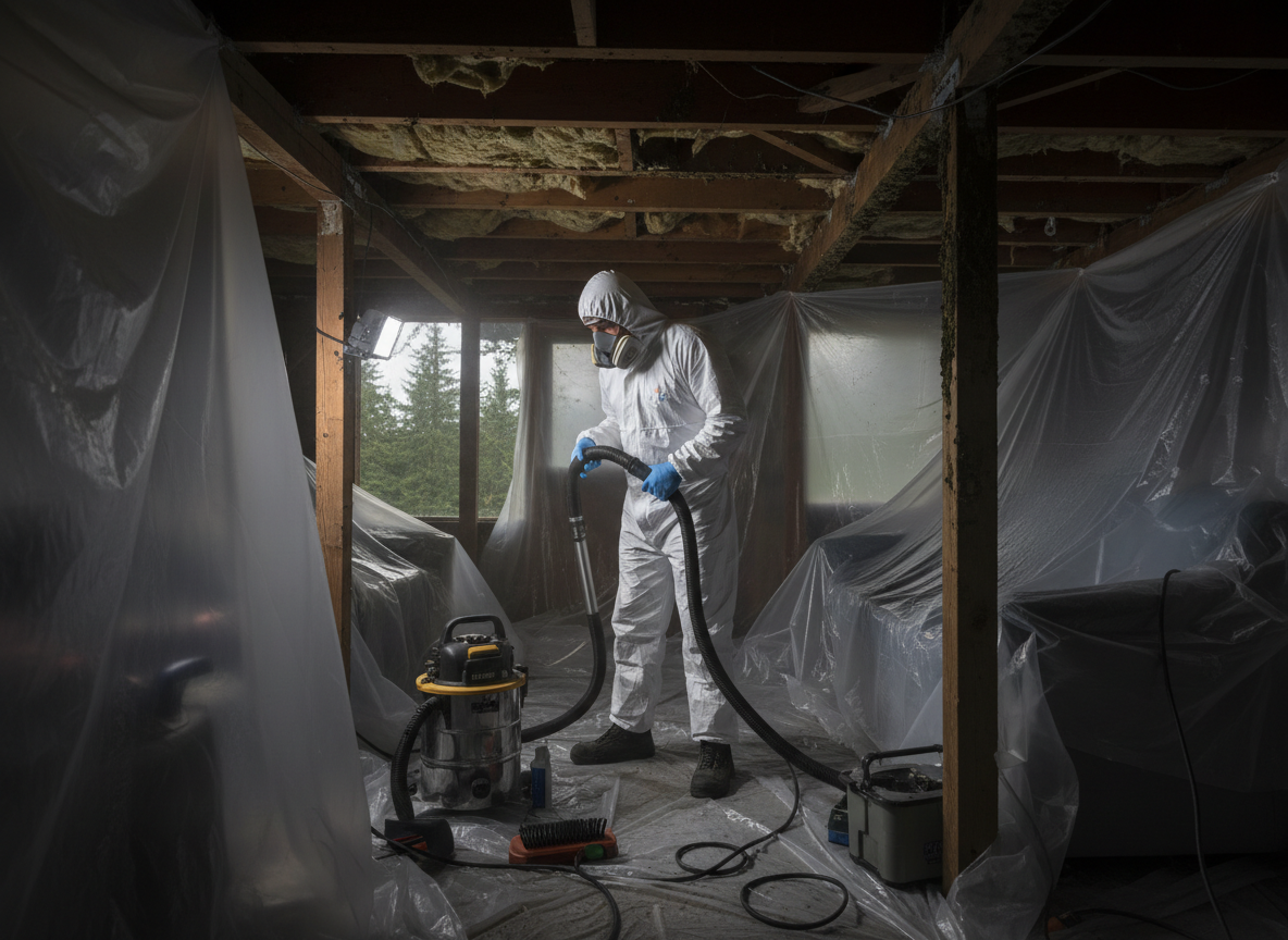 mold abatement in Camano Island,
