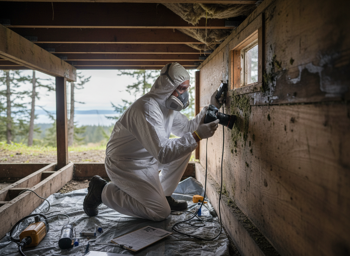 Mold Inspection in Camano Island,