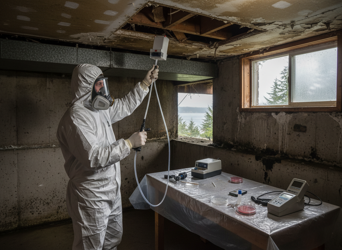 mold spore testing in Camano Island,