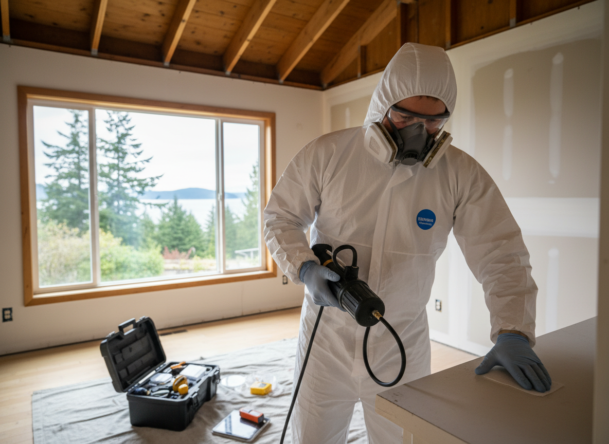 post remediation mold testing in Camano Island,