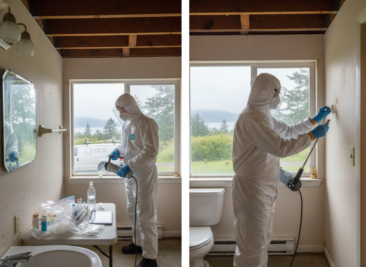 same day mold testing in Camano Island,